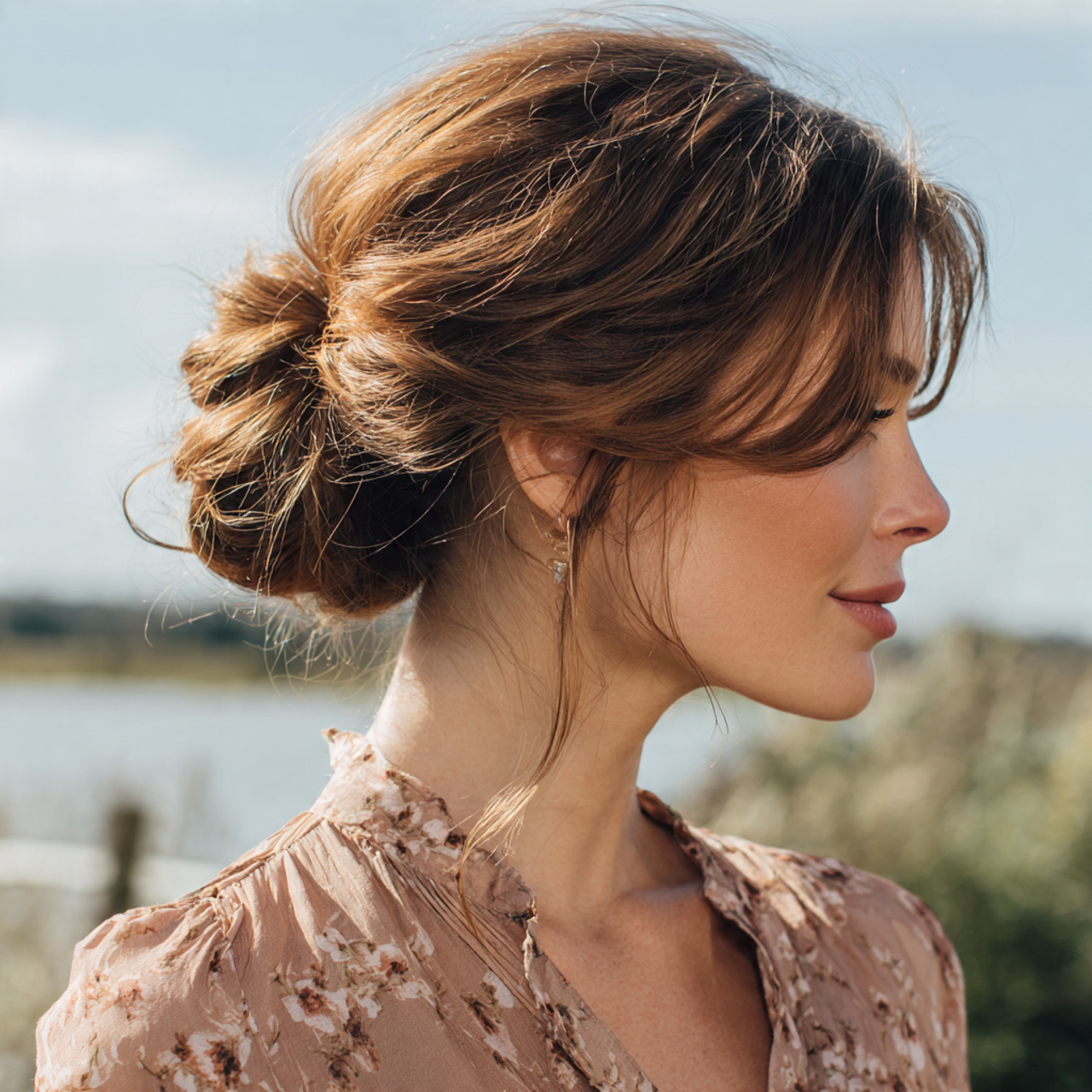 an attractive women having easy quick quick low ch