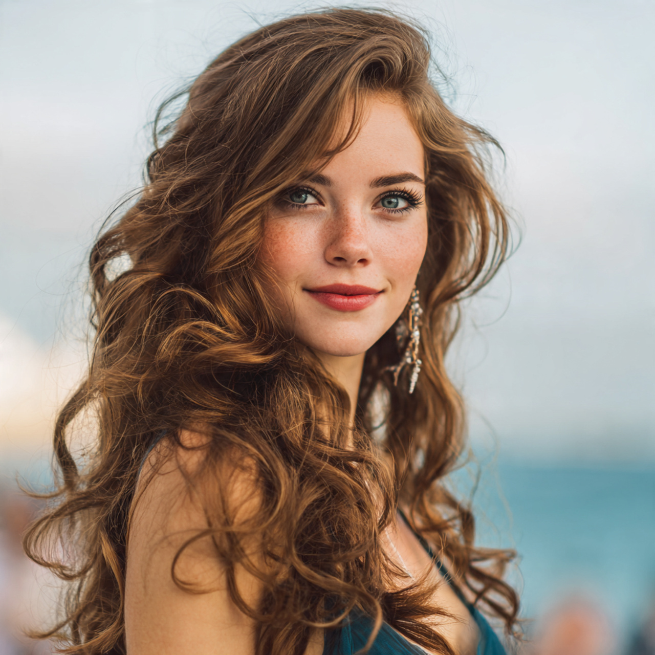 Easy Party Hairstyles: Simple Looks That Feel Stylish and Fun 7 an attractive women having easy side swept party w