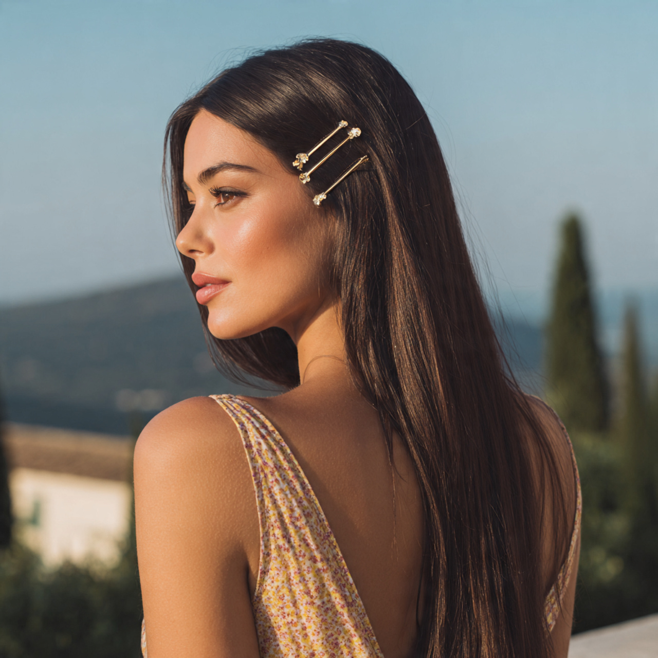 Easy Hairstyles Straight Hair: 12 Simple Looks for Everyday Style 4 an attractive women having easy straight hair with 1