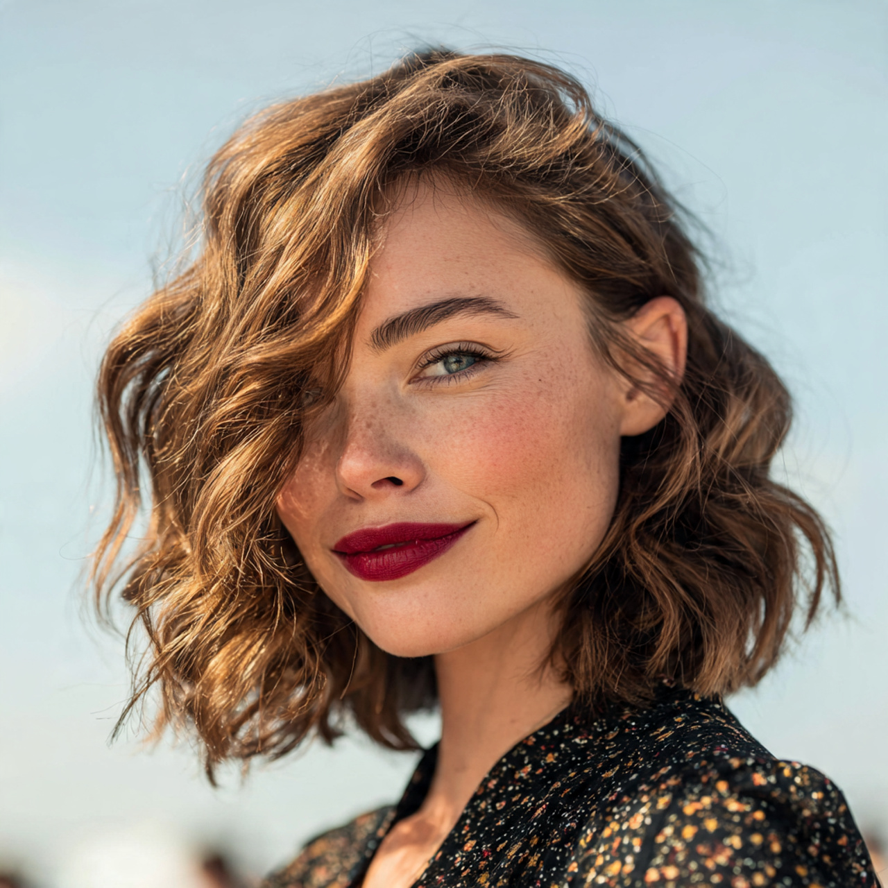 Easy Party Hairstyles: Simple Looks That Feel Stylish and Fun 10 an attractive women having easy textured shoulder