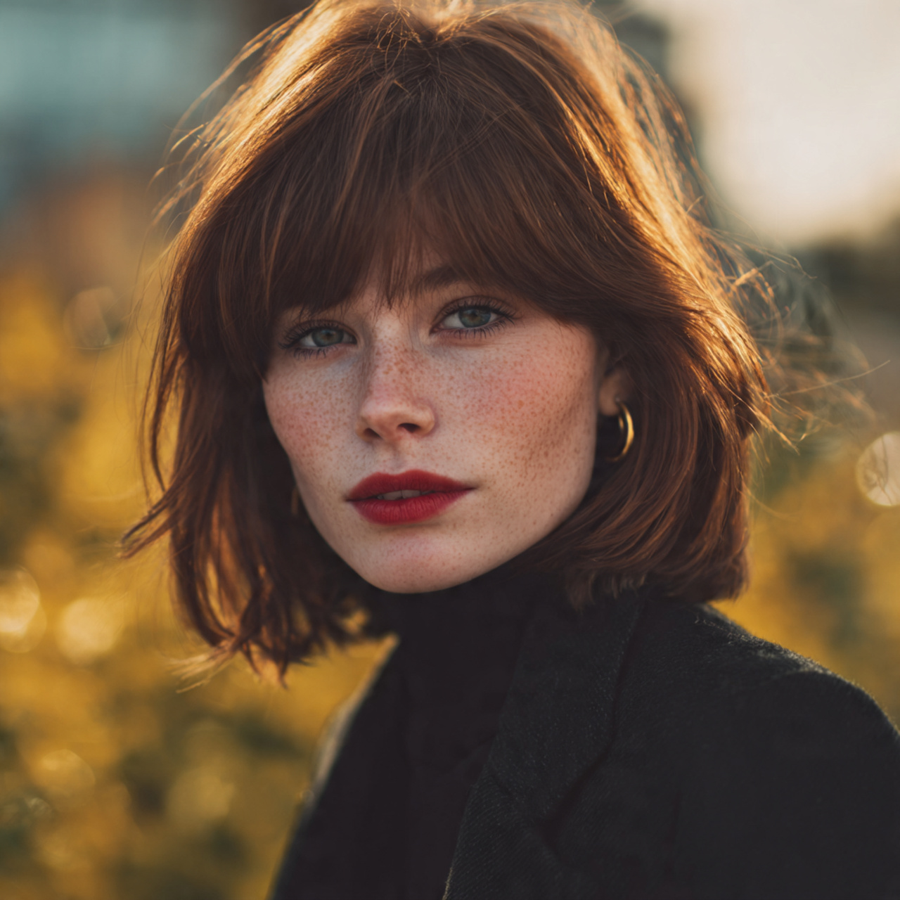 Layered Hush Cut: 13 Soft & Modern Styles for Easy Everyday Hair 9 an attractive women having layered hush cut for fi