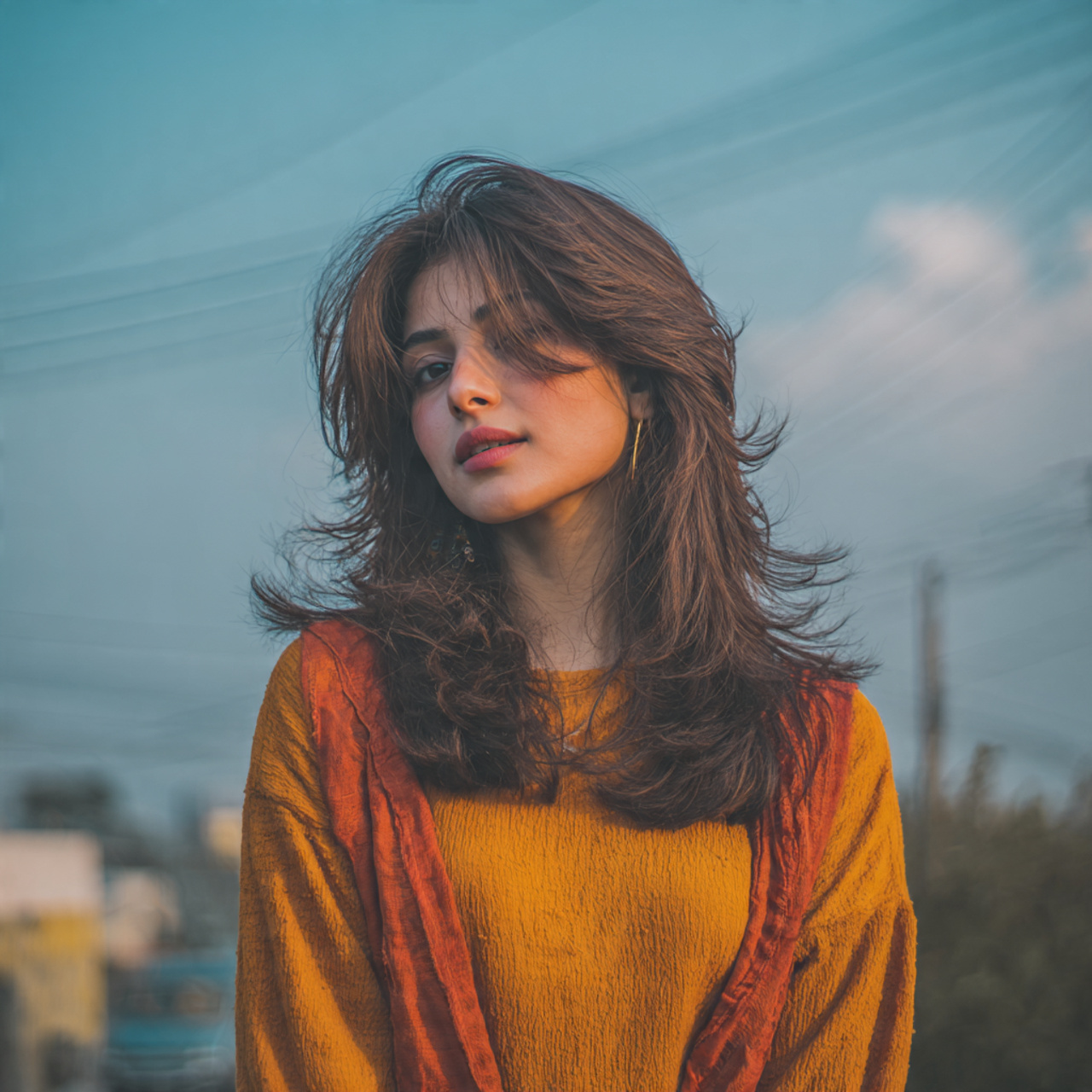 Layered Hush Cut: 13 Soft & Modern Styles for Easy Everyday Hair 8 an attractive women having layered hush cut for th