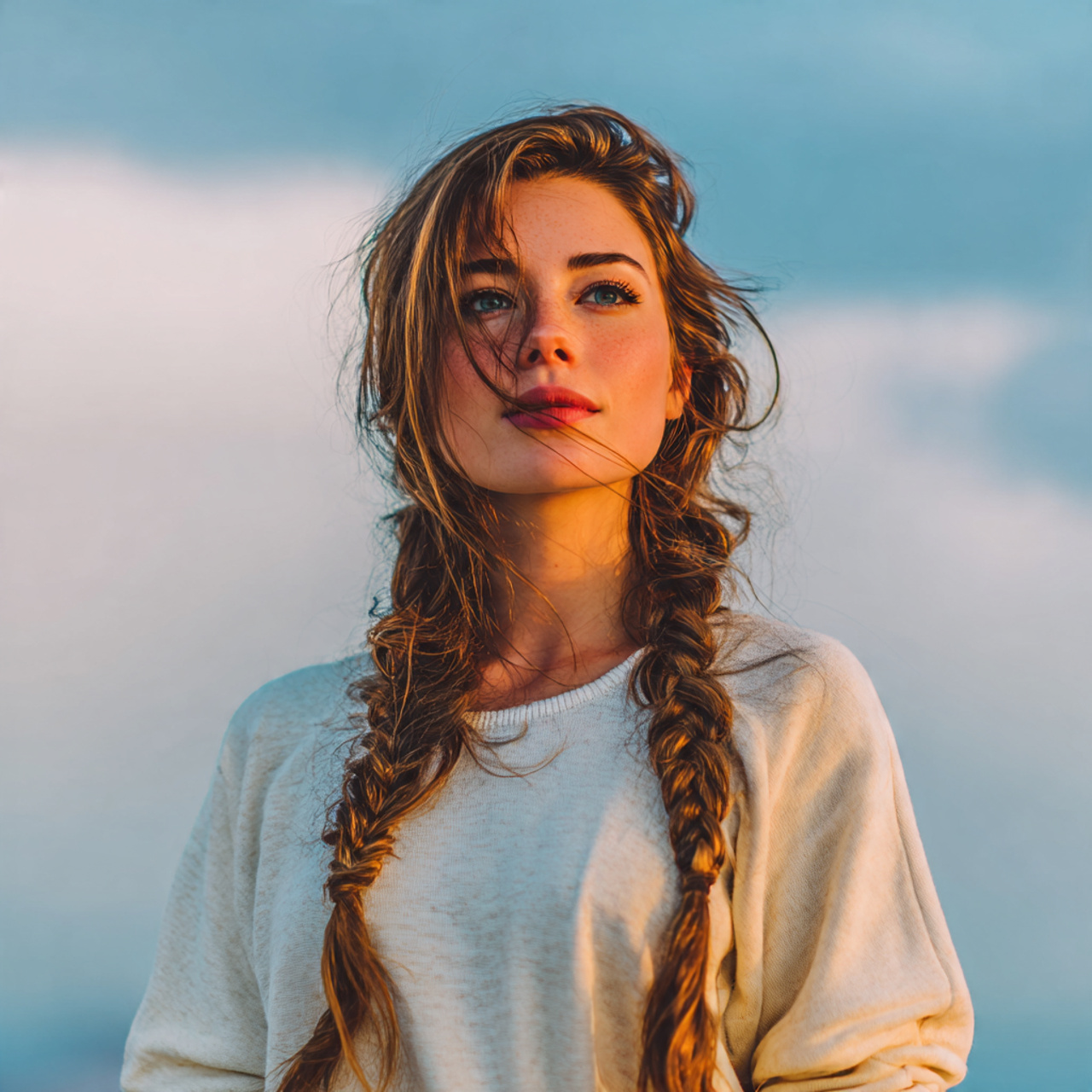 15 Easy Hairstyles For Long Hair You Can Do in Minutes 6 an attractive women having long loose side braid h