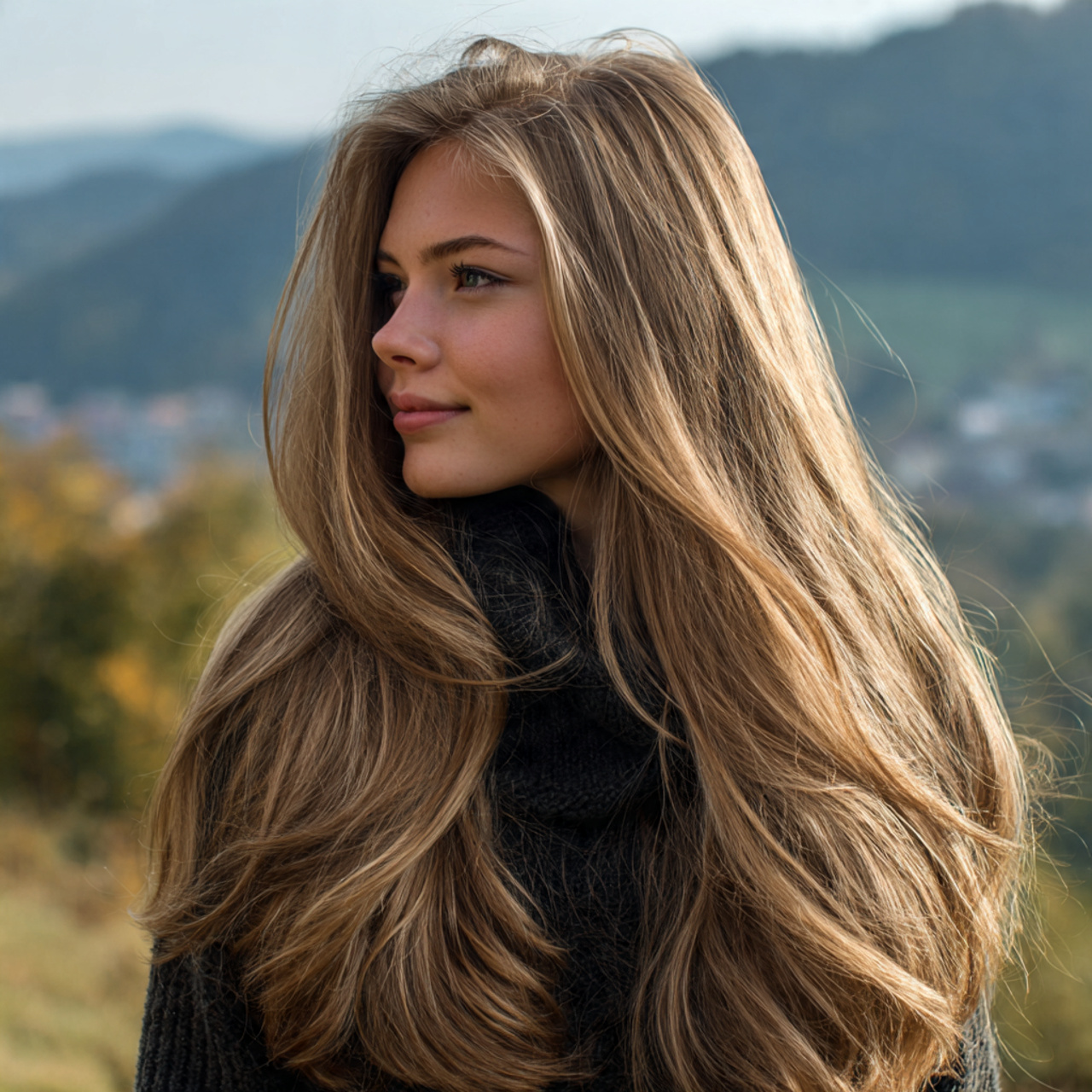 15 Easy Hairstyles For Long Hair You Can Do in Minutes 11 an attractive women having long side part with sof