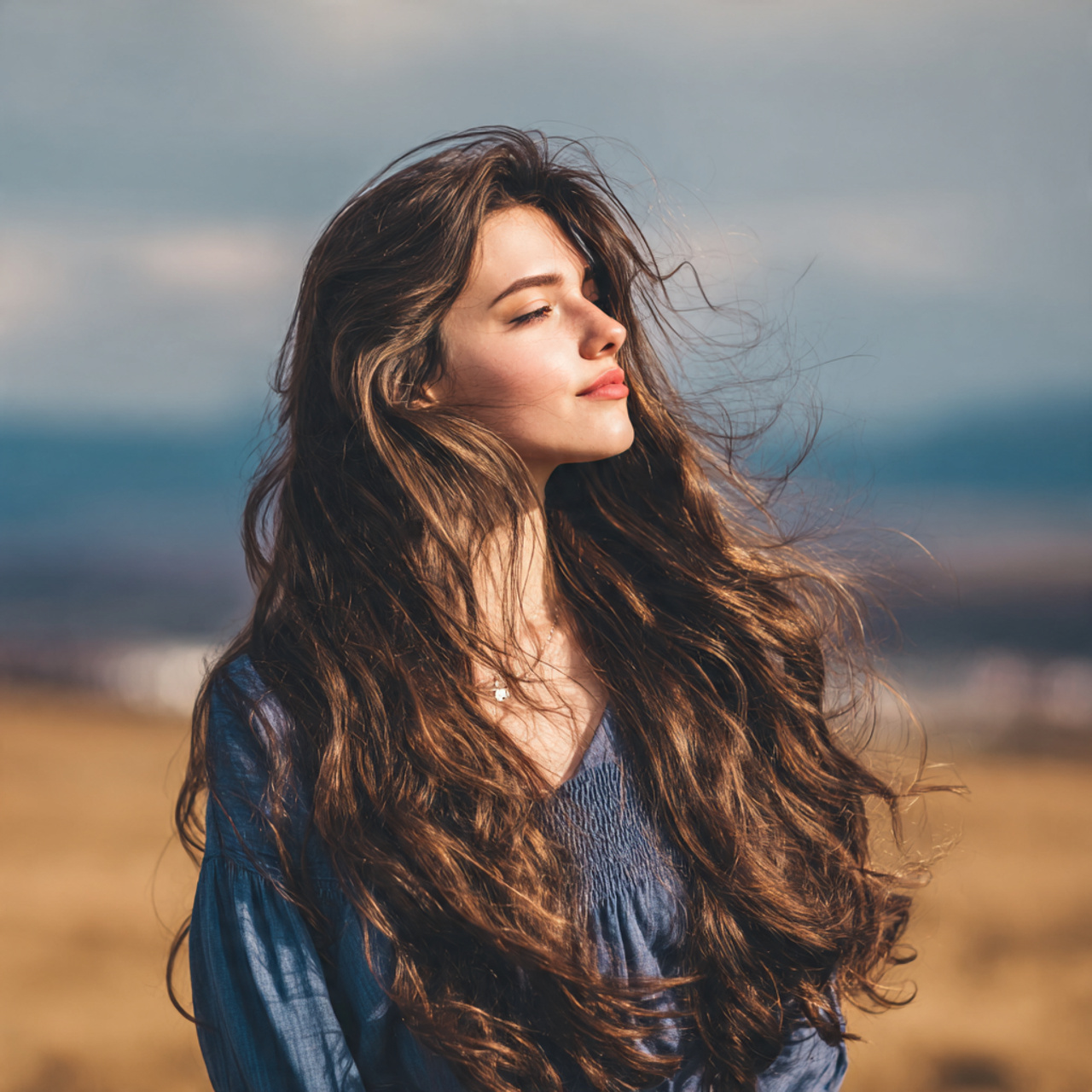 15 Easy Hairstyles For Long Hair You Can Do in Minutes 15 an attractive women having long soft layer flip ha