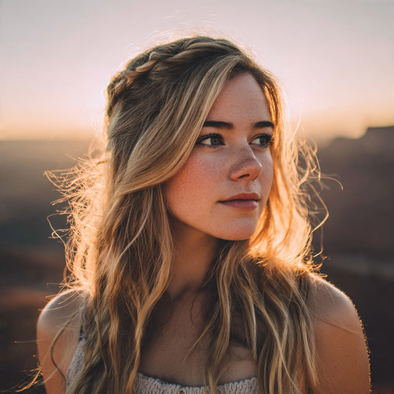 an attractive women having simple easy simple side