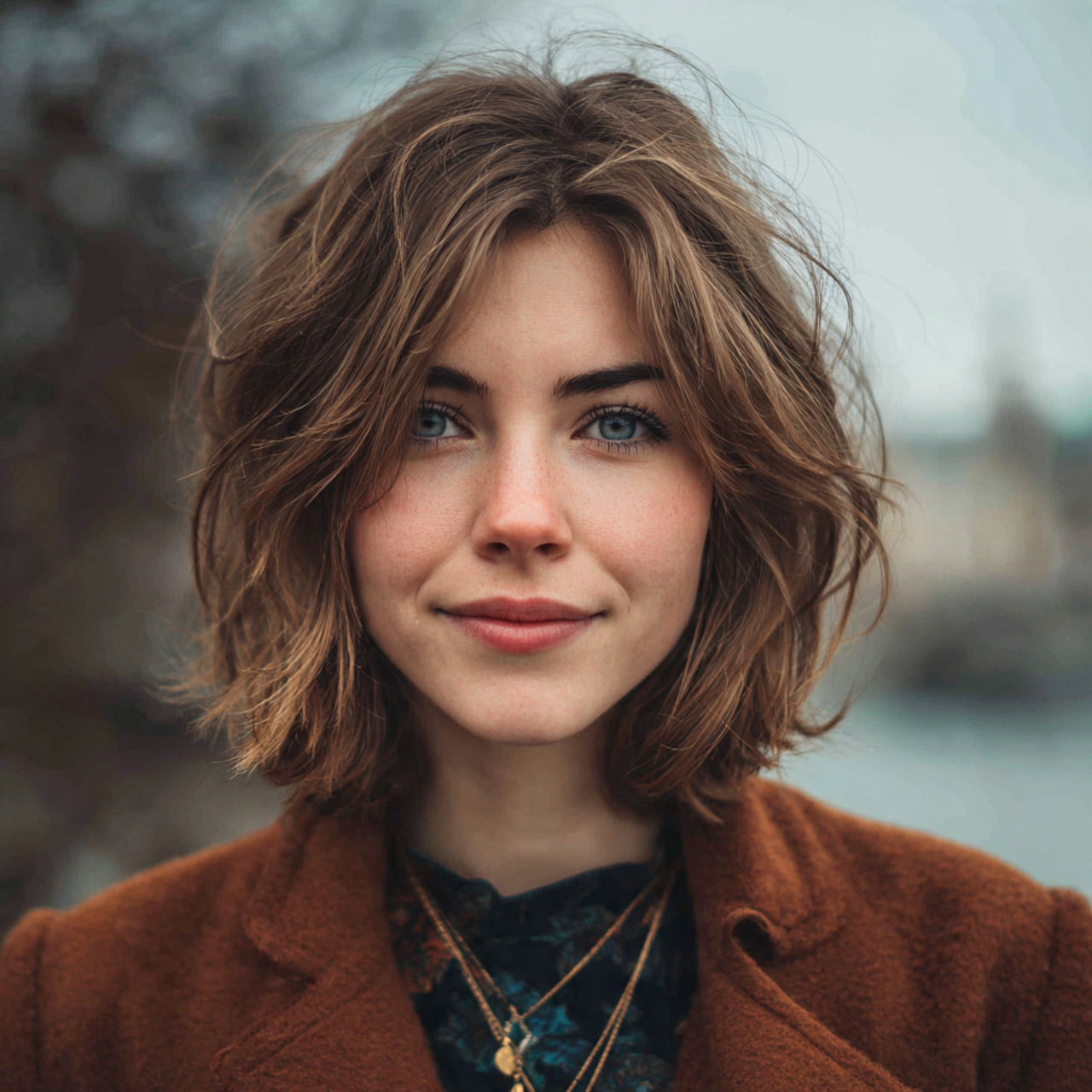 Layered Hush Cut: 13 Soft & Modern Styles for Easy Everyday Hair 1 an attractive women havingsoft face framing layere