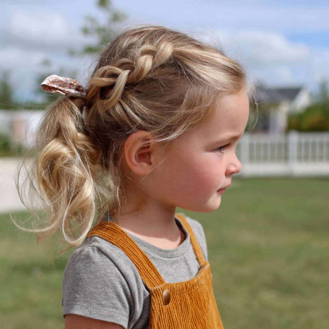 easy toddler half up toddler ponytail hairstyle wi
