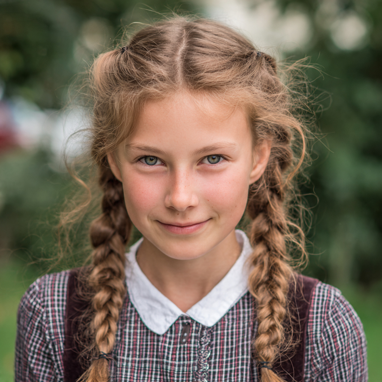 good looking cute girl having quick and easy doubl