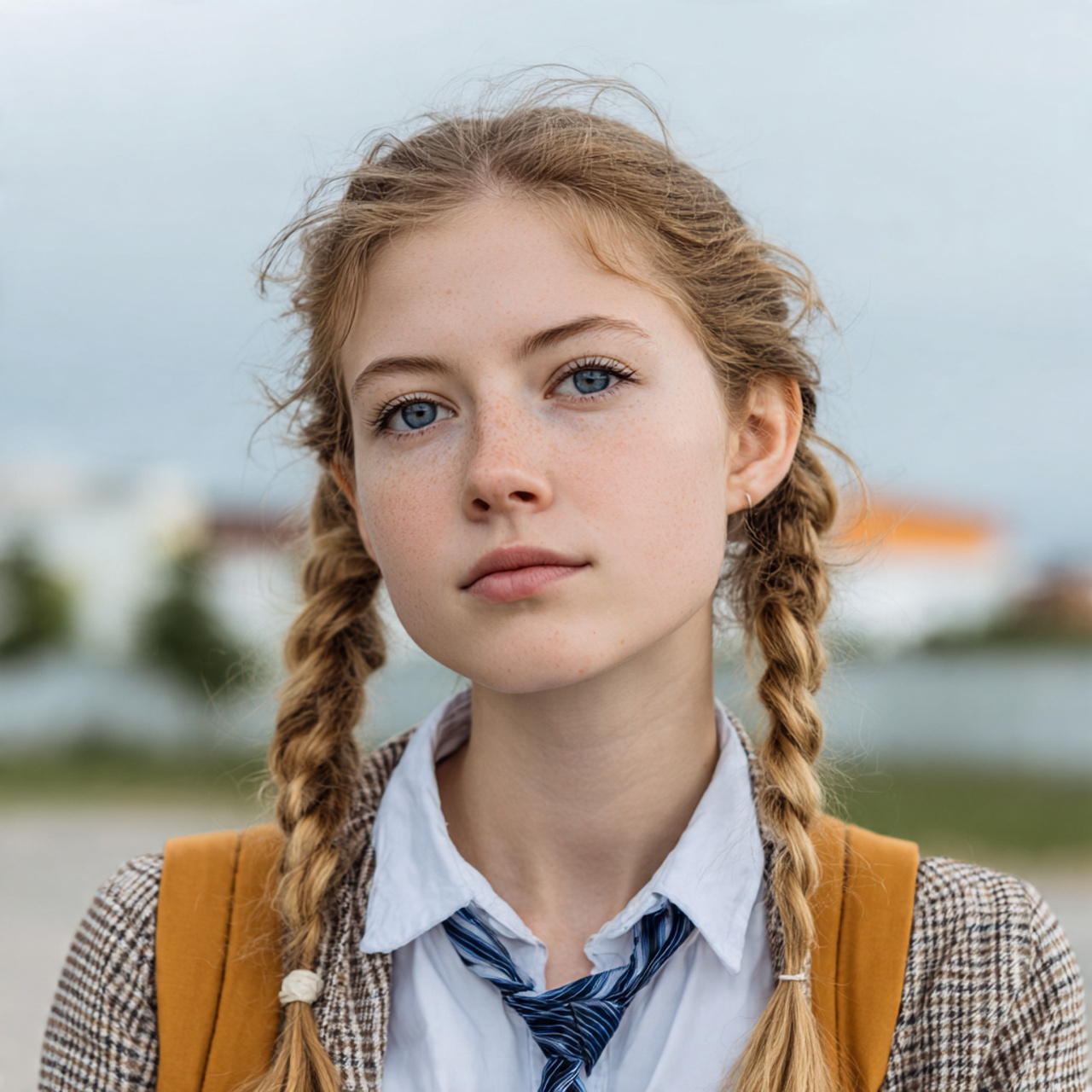 good looking cute girl having quick and easy soft