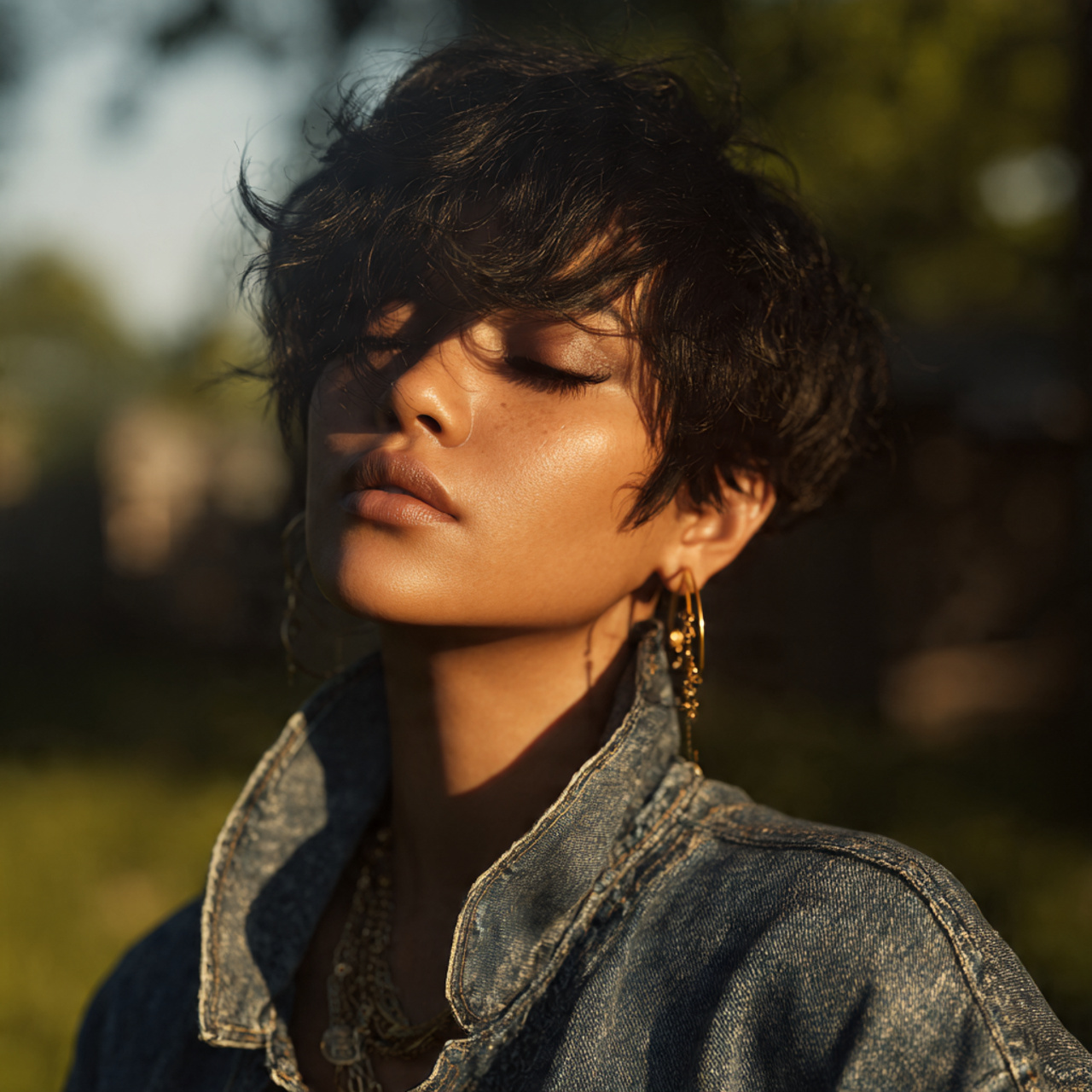 Bixie 90s Haircut Black Women