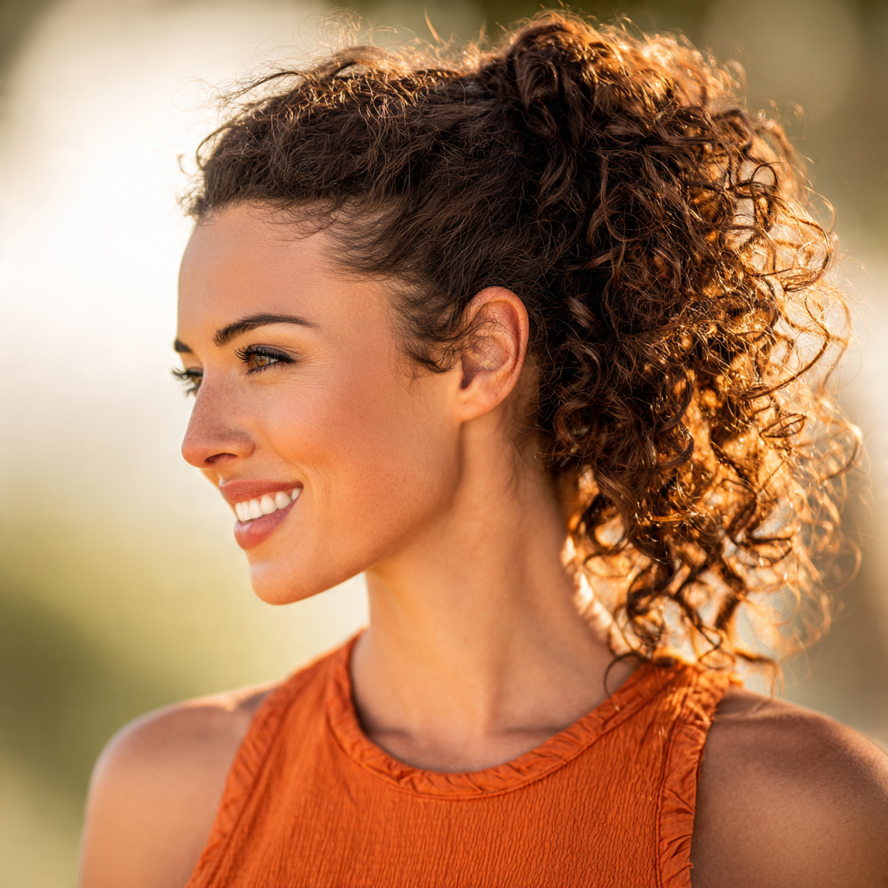 Curly Ponytail Hairstyles