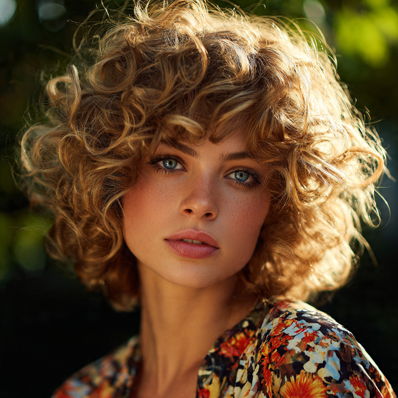 Cute Curly Hairstyles