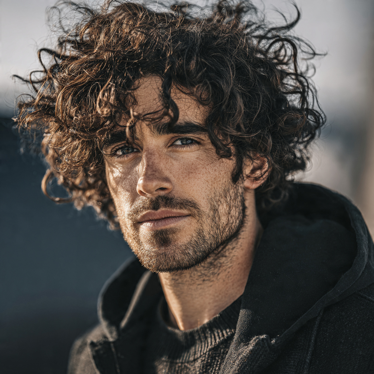 Men Curly Hairstyles