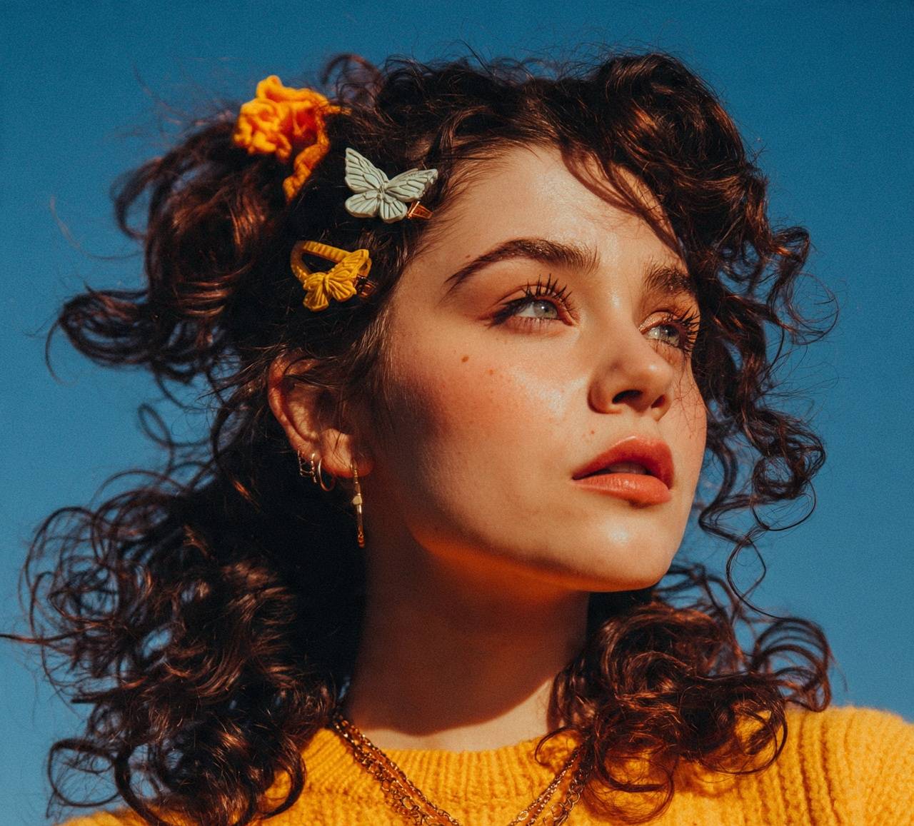 Butterfly Clip Half Up