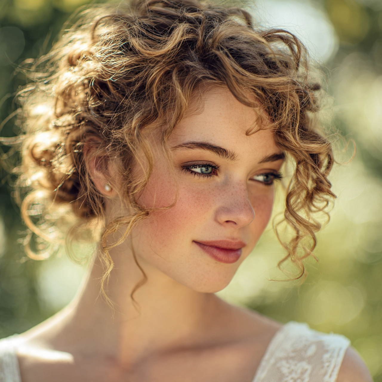 Curly Hairstyles For Wedding