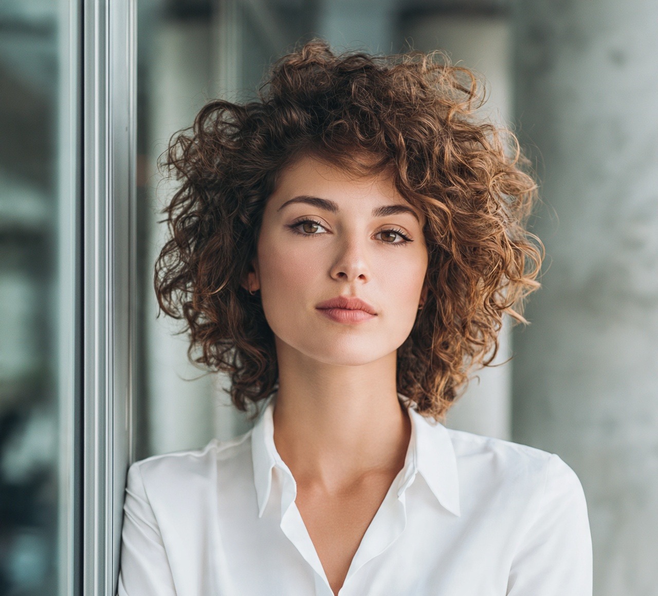 14 Curly Hairstyles For Work That Make You Look Effortlessly Polished 4 Curly Hairstyles For Work