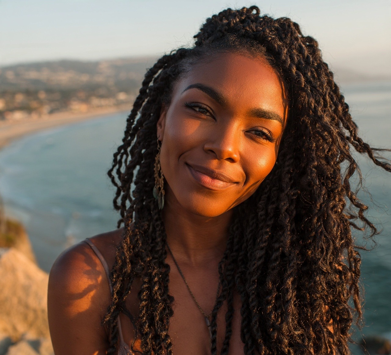 Twist Out Curls Down
