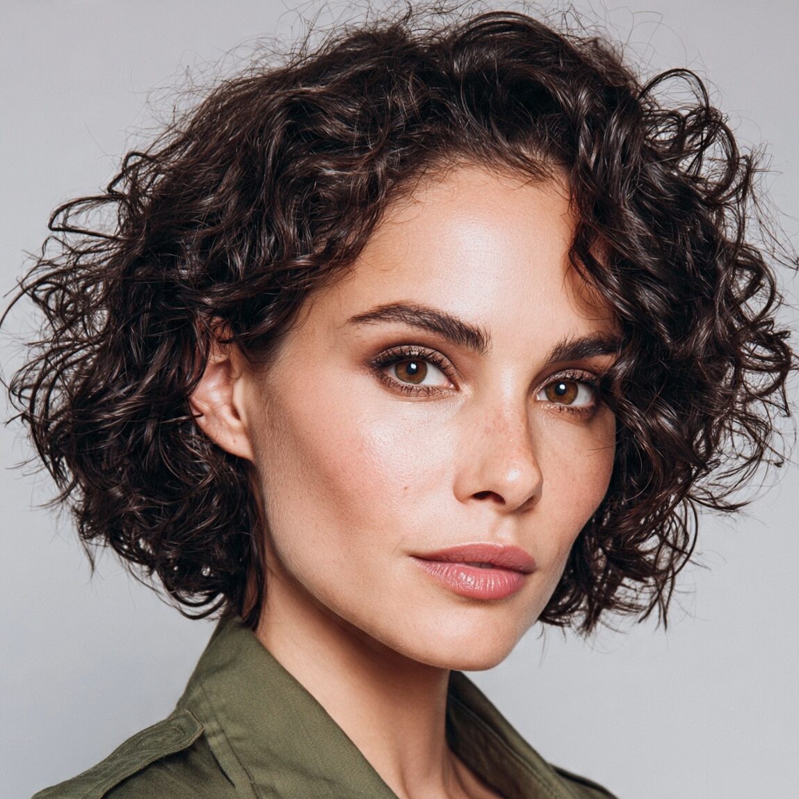 attractive female with chin length defined curly b edited