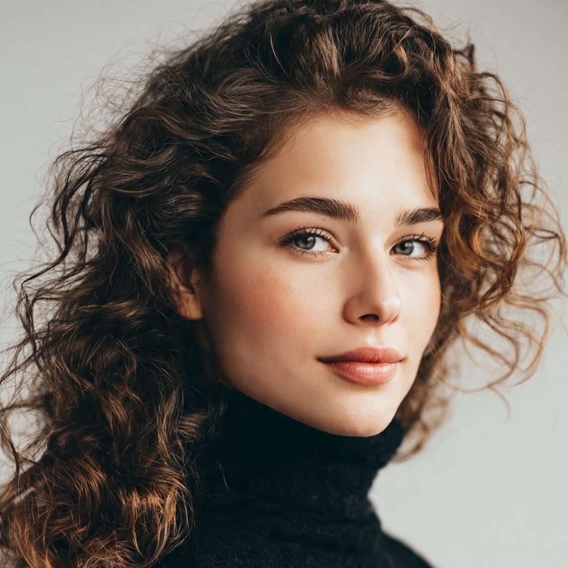 attractive female with natural curly side part nat edited
